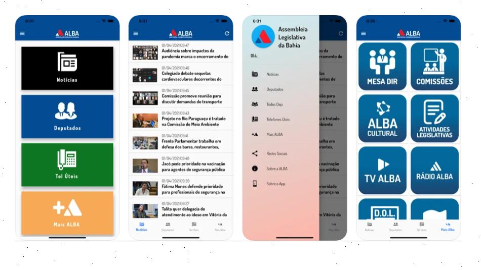 Legislativo lança nova versão do “Aplicativo ALBA”