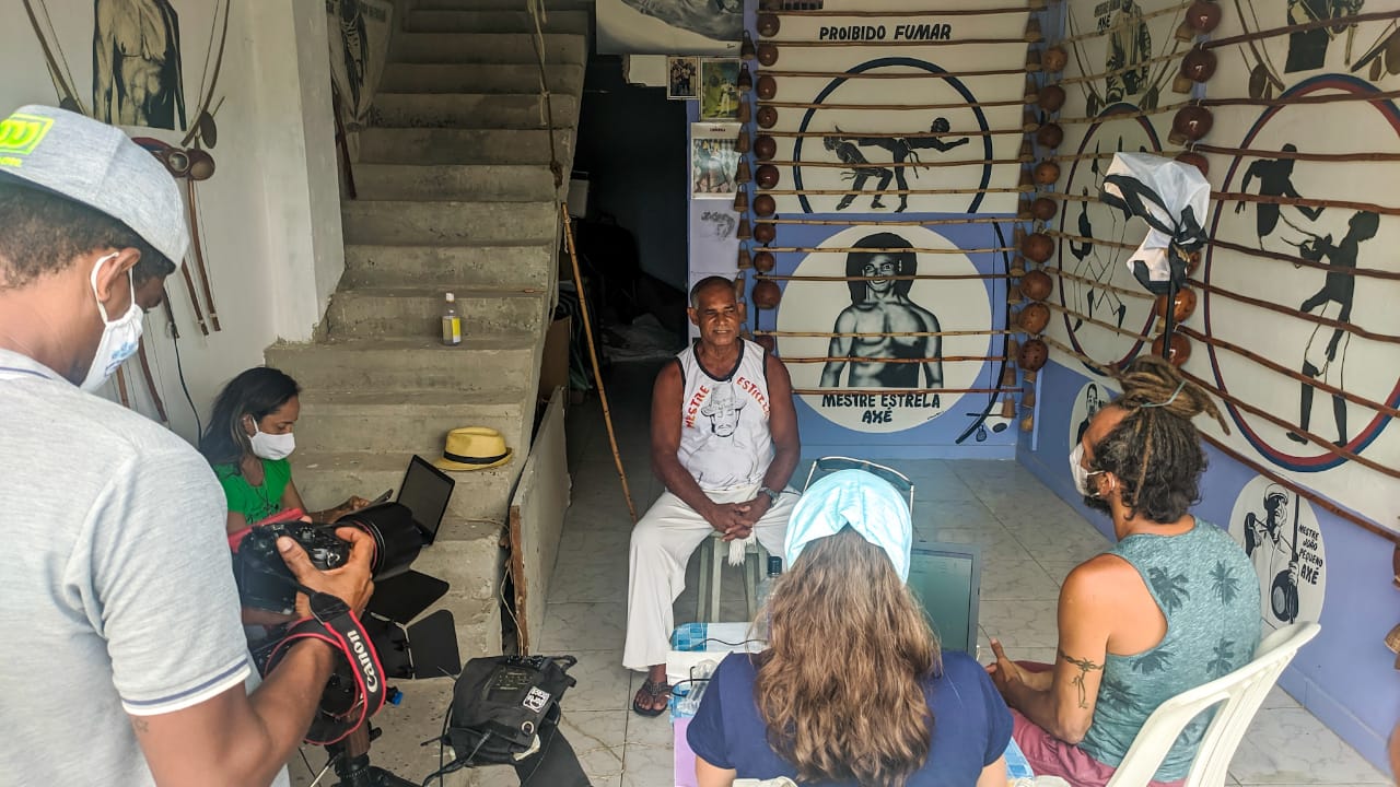 Livro, documentário e portal da capoeira serão lançados nesta quarta-feira (24)