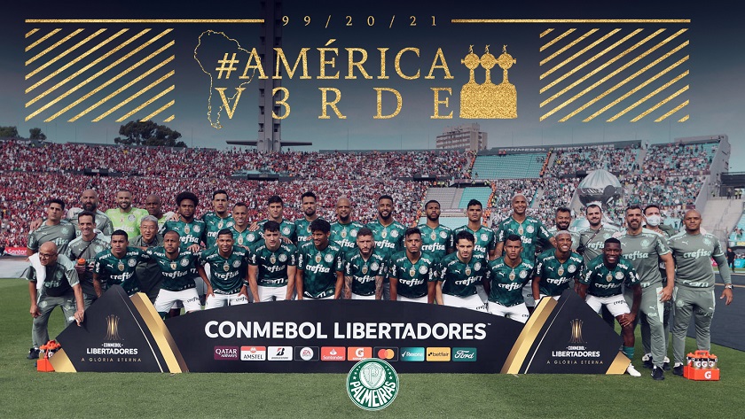 Palmeiras vence o Flamengo na prorrogação e é tricampeão da Libertadores
