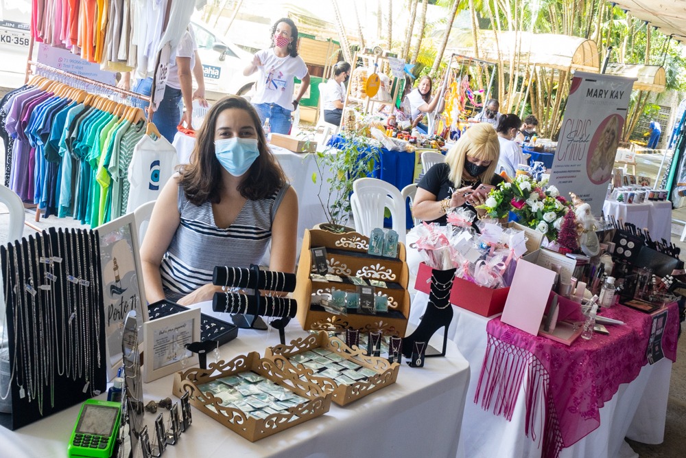 Feira de Variedades na Praça Aquarius reúne empreendedorismo, atrações culturais, atividade física e solidariedade