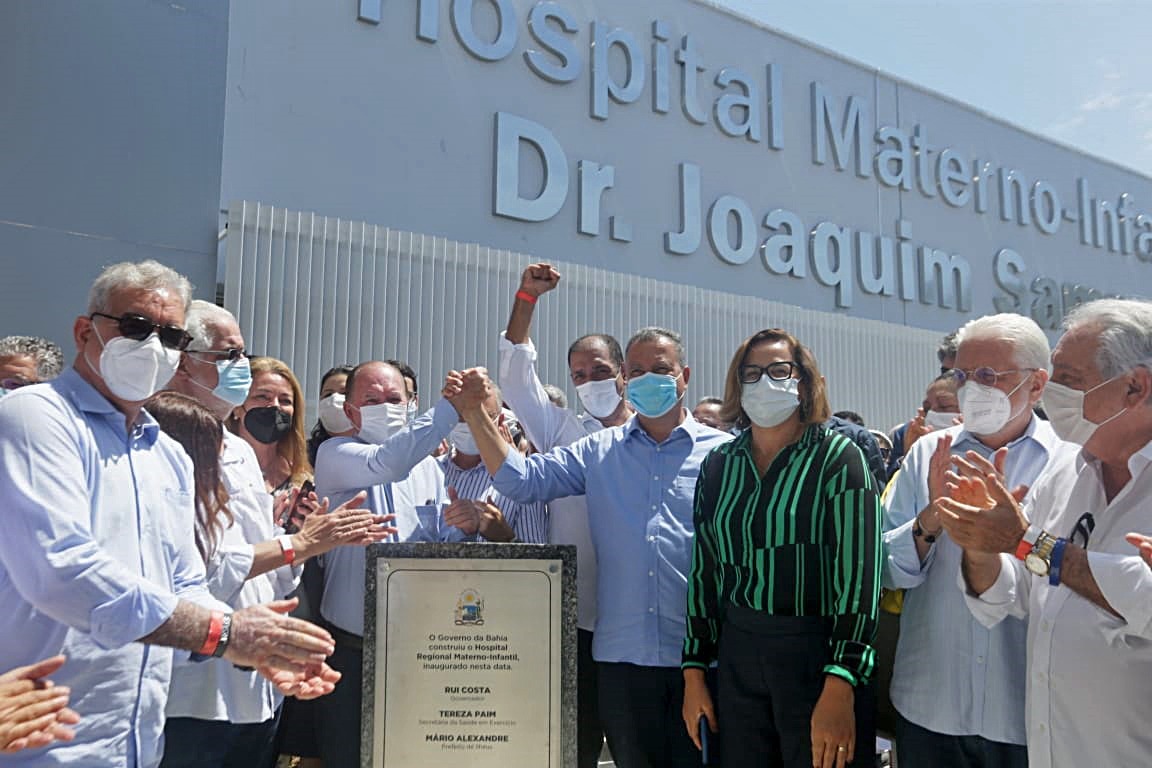 Rui inaugura hospital materno-infantil e autoriza início da obra de ligação entre Ilhéus e Itabuna
