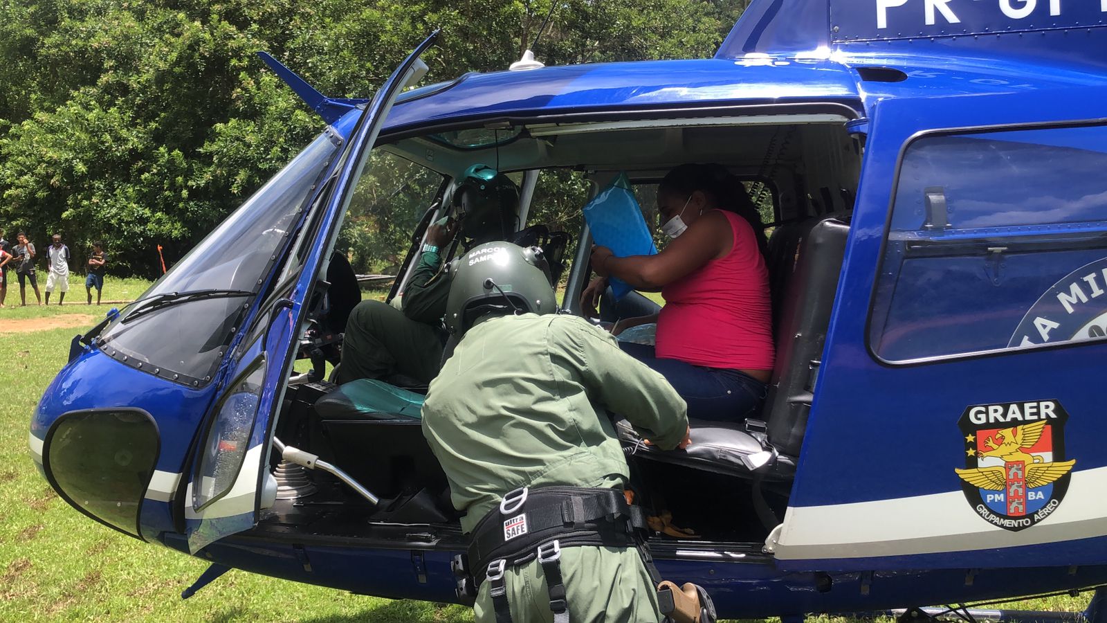 Graer socorre três grávidas ilhadas no Extremo Sul do estado