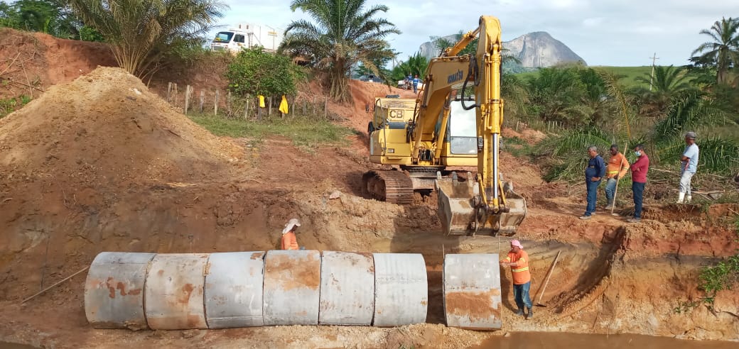 Ações em rodovias do Extremo Sul baiano permanecem sendo realizadas pela Seinfra