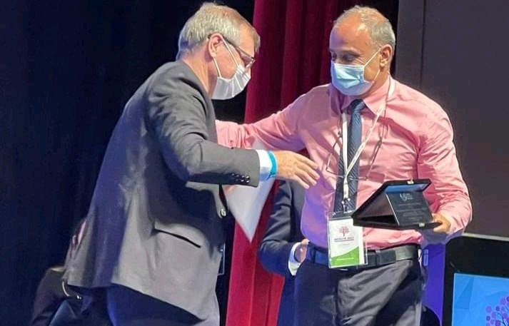 Deputado Marquinho Viana parabeniza o médico infectologista Dr. Antônio Bandeira pela Medalha Covid-19