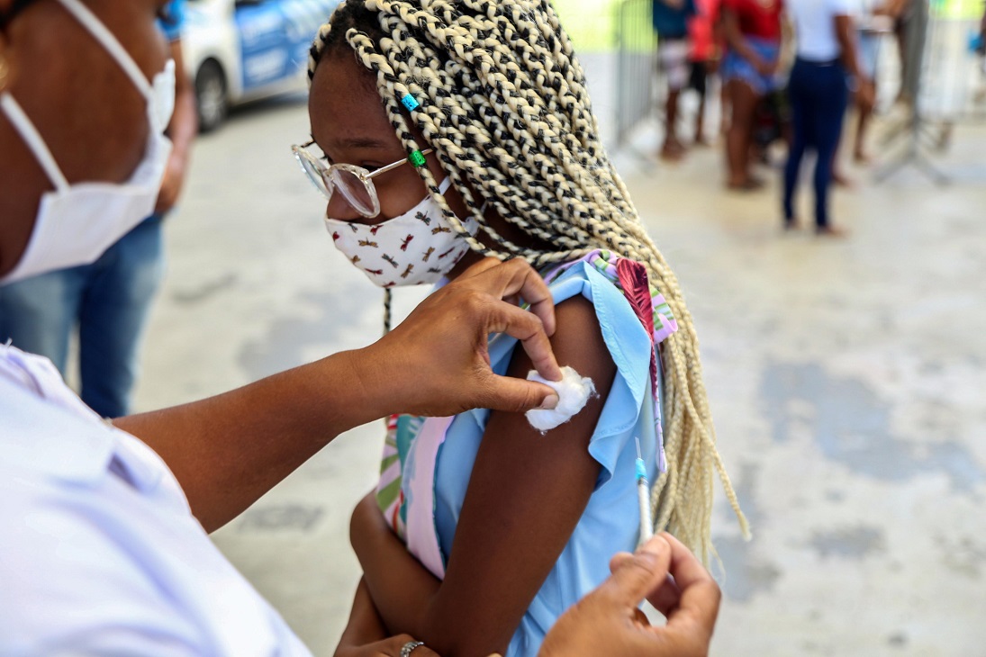 Mais de 8 mil crianças já receberam a vacina contra Covid-19 em Salvador