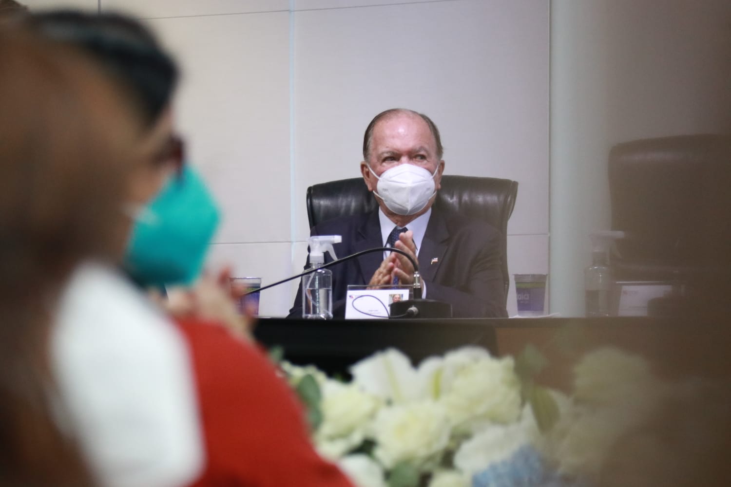 Vice-governador João Leão participa da cerimônia de posse da nova Mesa Diretora do TCE