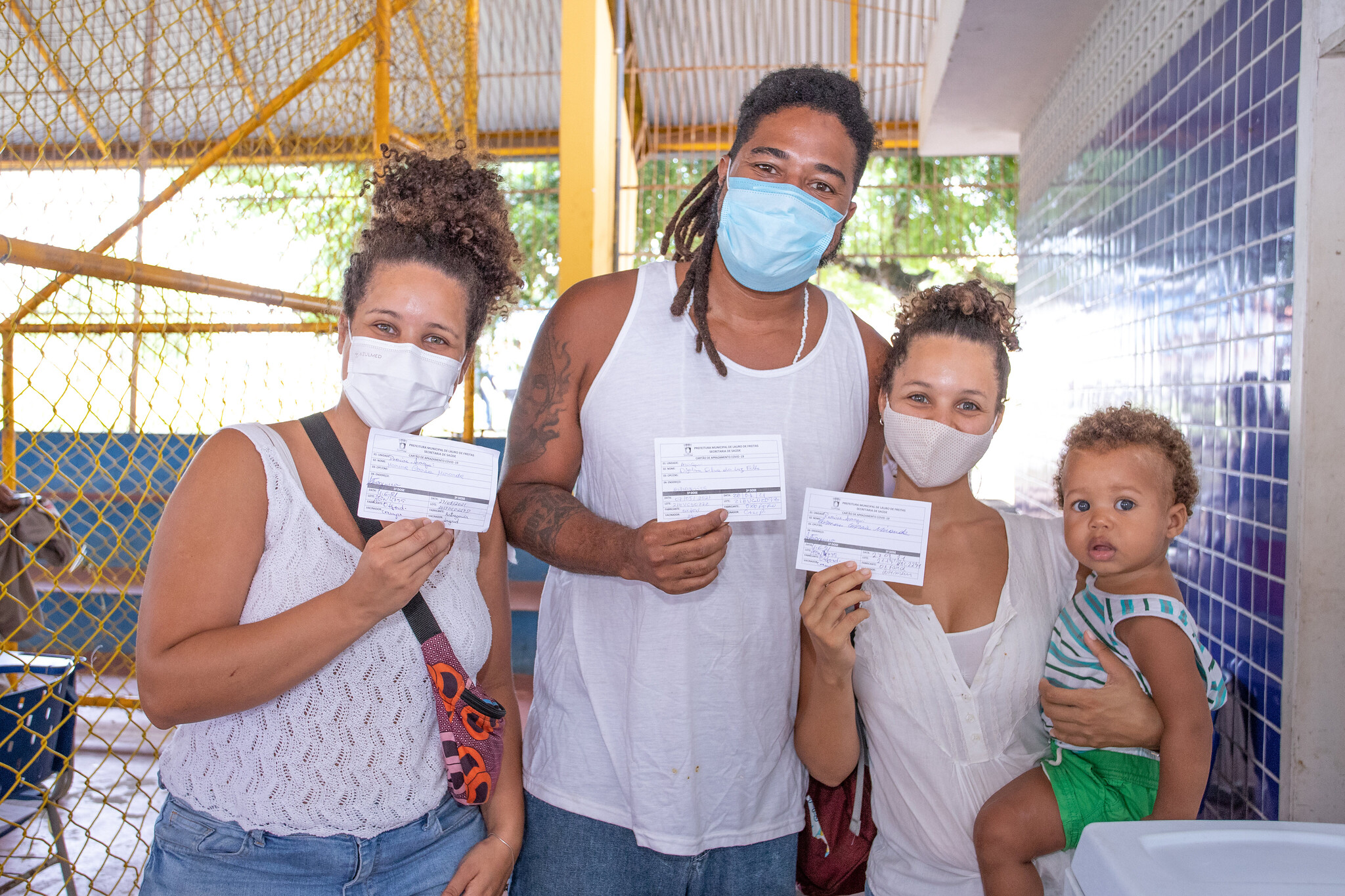 Em Lauro de Freitas, mais de dez mil pessoas foram vacinadas contra a Covid-19 esta semana