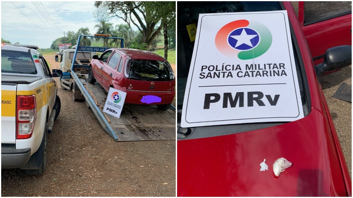 Vídeo: Mulher é flagrada dirigindo de ré e é presa por portar drogas