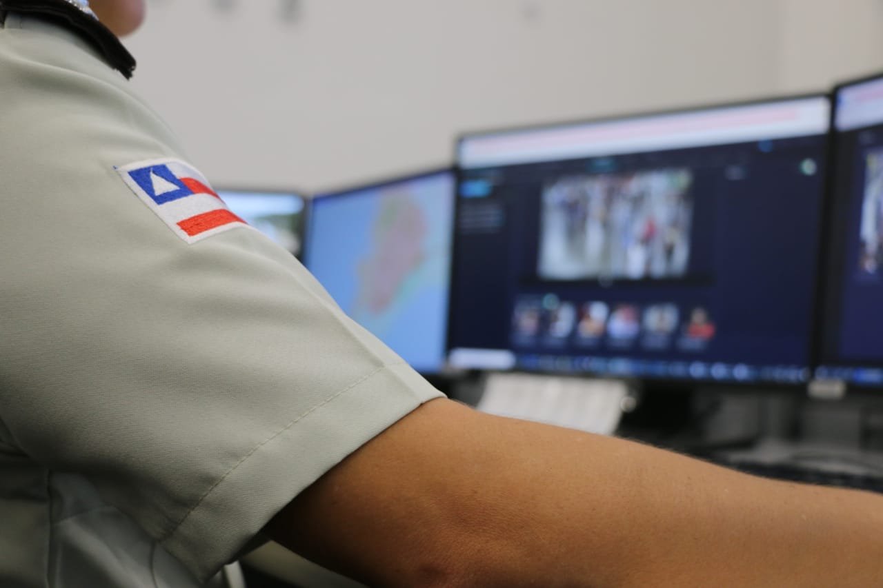 PM prende criminoso através do Sistema de Reconhecimento Facial
