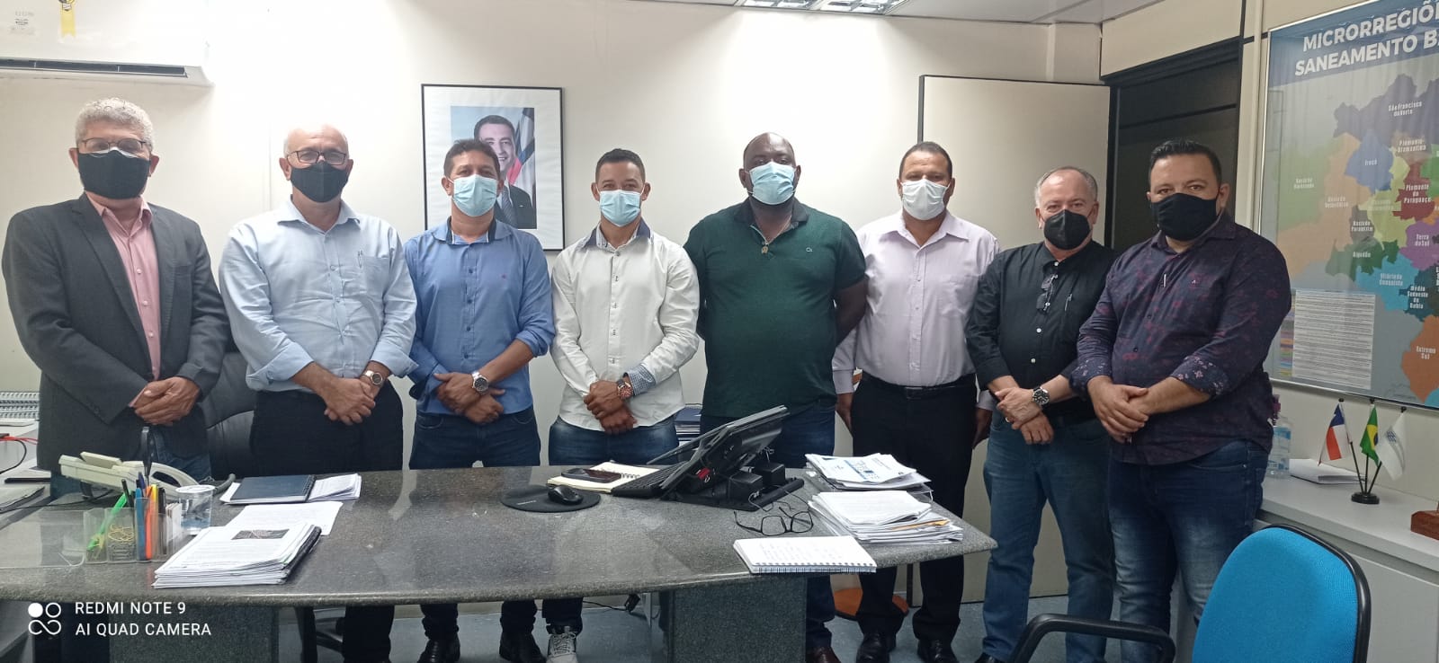 Zé Raimundo e comitiva de Malhada buscam solução para abastecimento de água