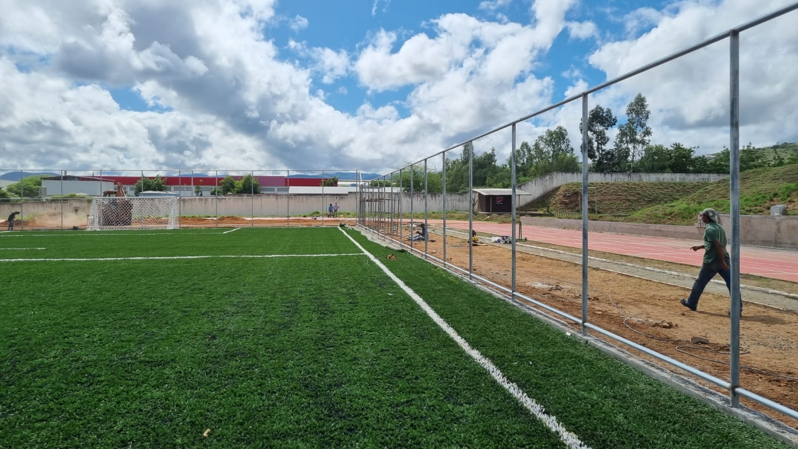 Obras esportivas em unidades militares avançam em vários municípios baianos