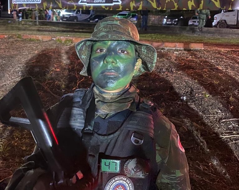 PM baiana tem primeira mulher especialista em Operações Fluviais