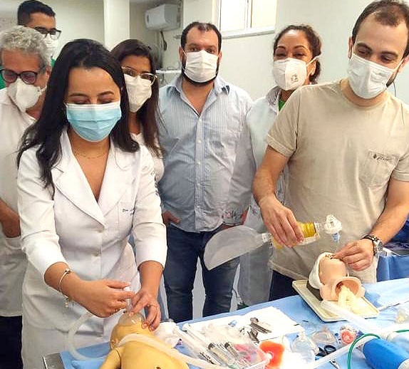 Profissionais da Maternidade Frei Justo passam por capacitação em Reanimação Neonatal