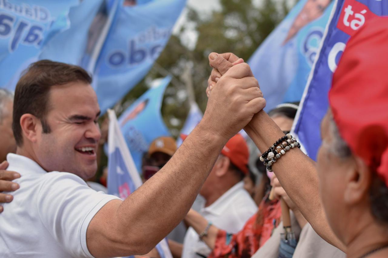 ‘Estou pronto para defender a Bahia e fazer a diferença no Senado Federal’, afirma Cacá Leão no Sudoeste