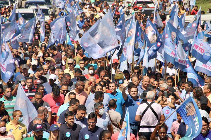 ‘A política bem feita apresenta resultados concretos’, afirma Cacá Leão em Sapeaçu