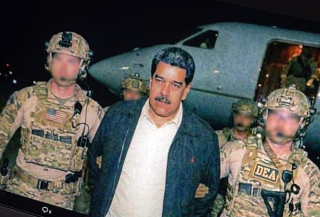 Suposta imagem de Maduro detido circula após ataque dos EUA à Venezuela