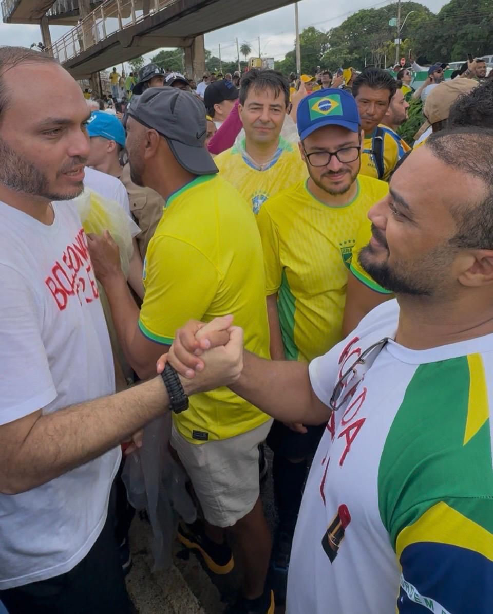 Acorda Brasil: Capitão Alden participa de ato em Brasília que marca encerramento da Caminhada pela Liberdade