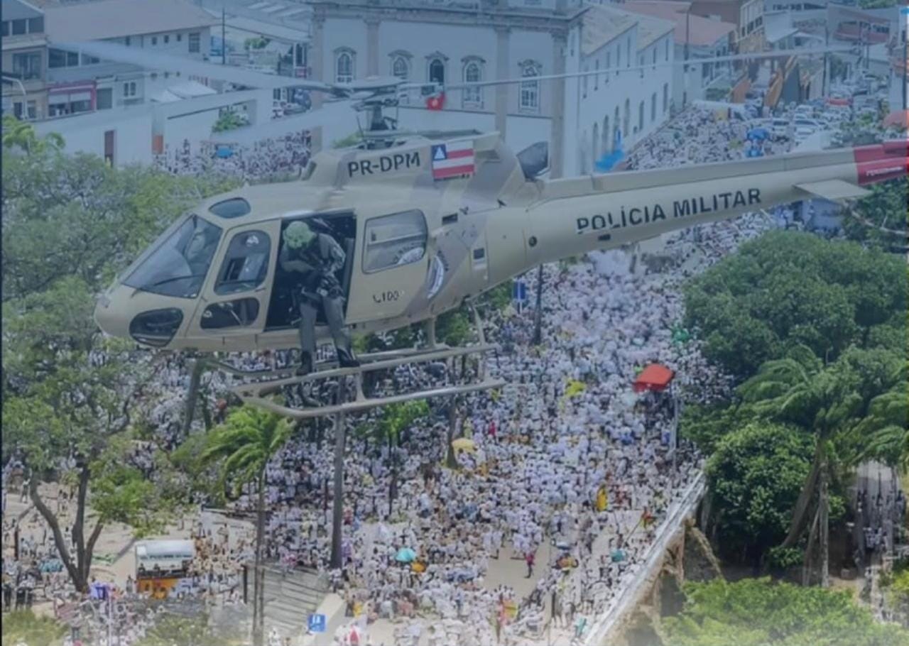 Lavagem do Bonfim 2026 vai contar com 1.612 policiais militares para garantir a segurança