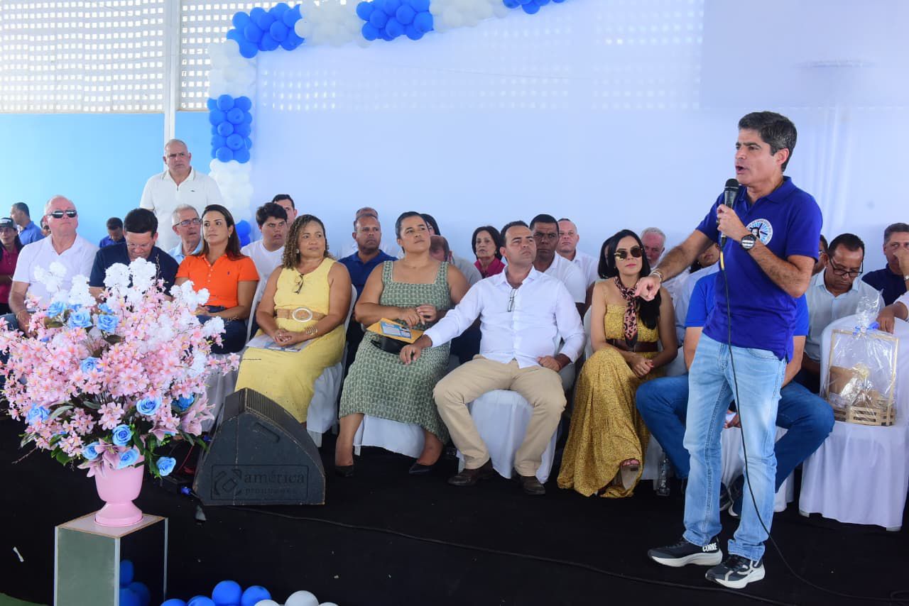 “Savinho dá continuidade ao trabalho de Dinho e vem dando um show de administração”, diz ACM Neto em Boa Vista do Tupim