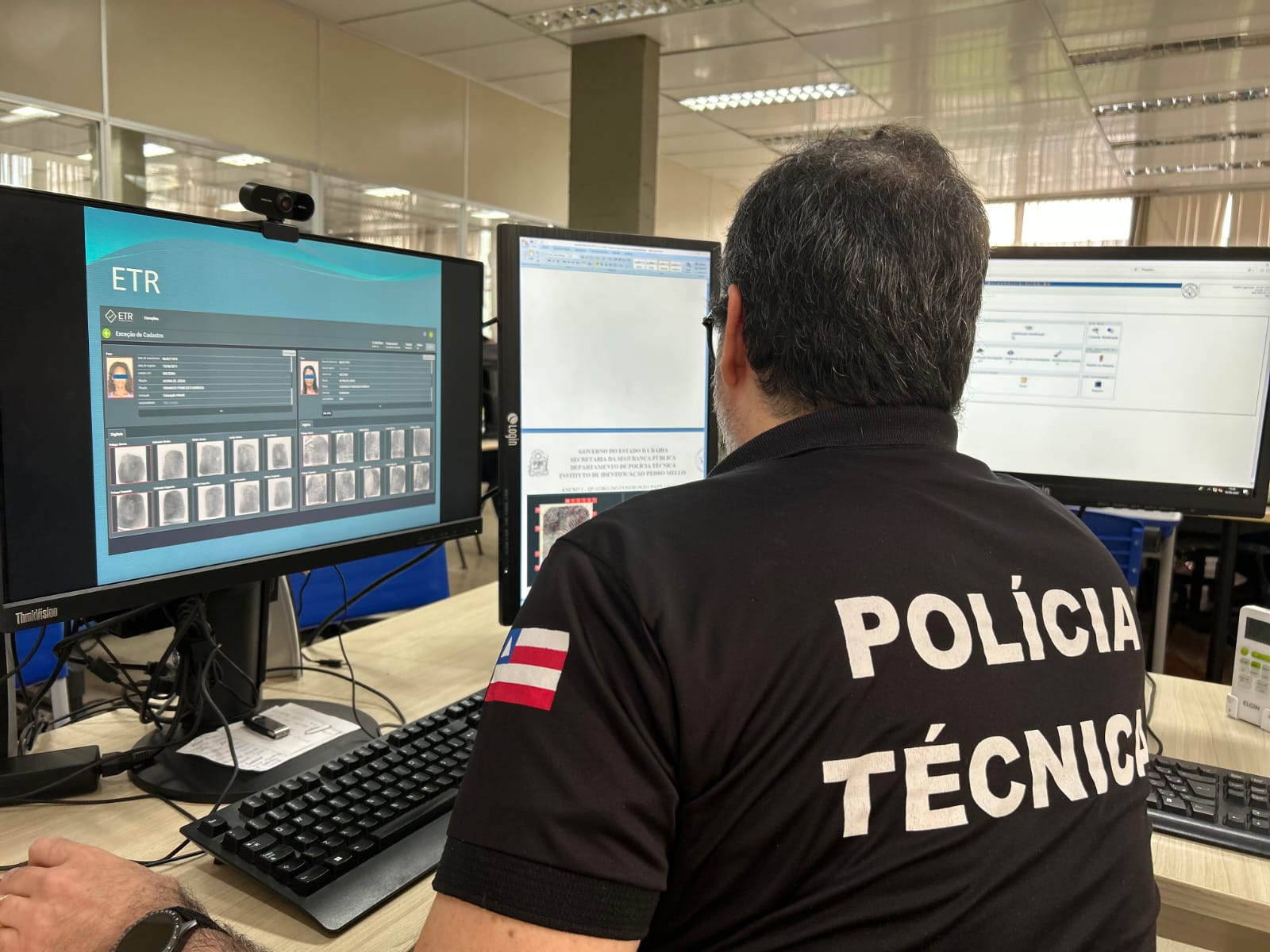 Polícia Técnica identifica idoso por meio de sistema de biometria facial