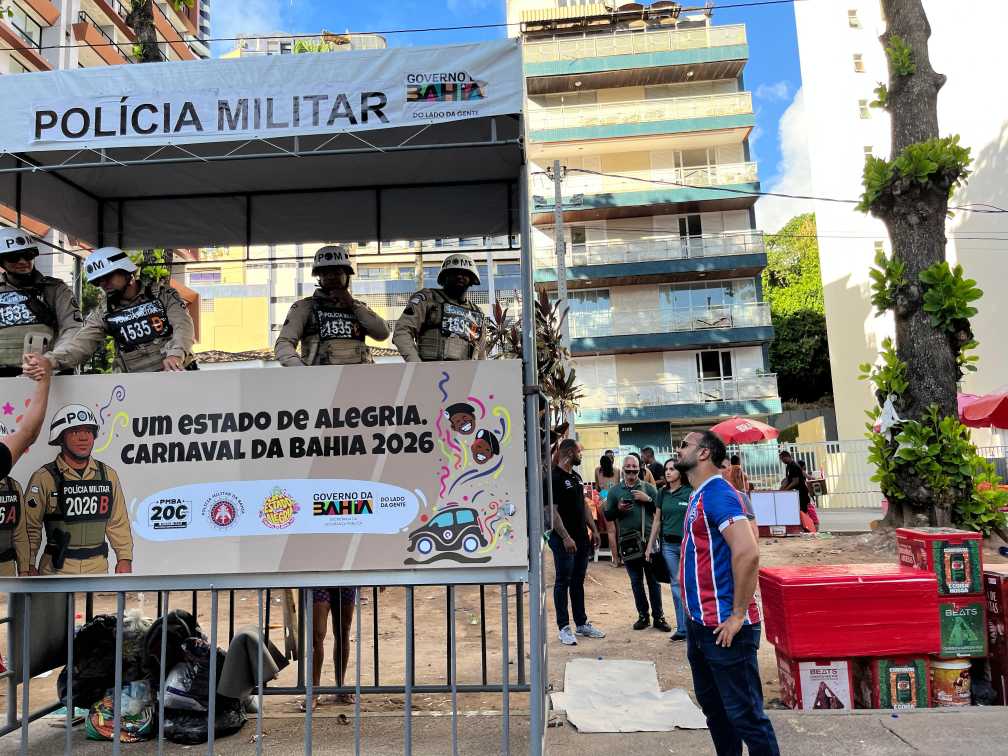 Carnaval: Capitão Alden segue acompanhando as condições de trabalho da tropa