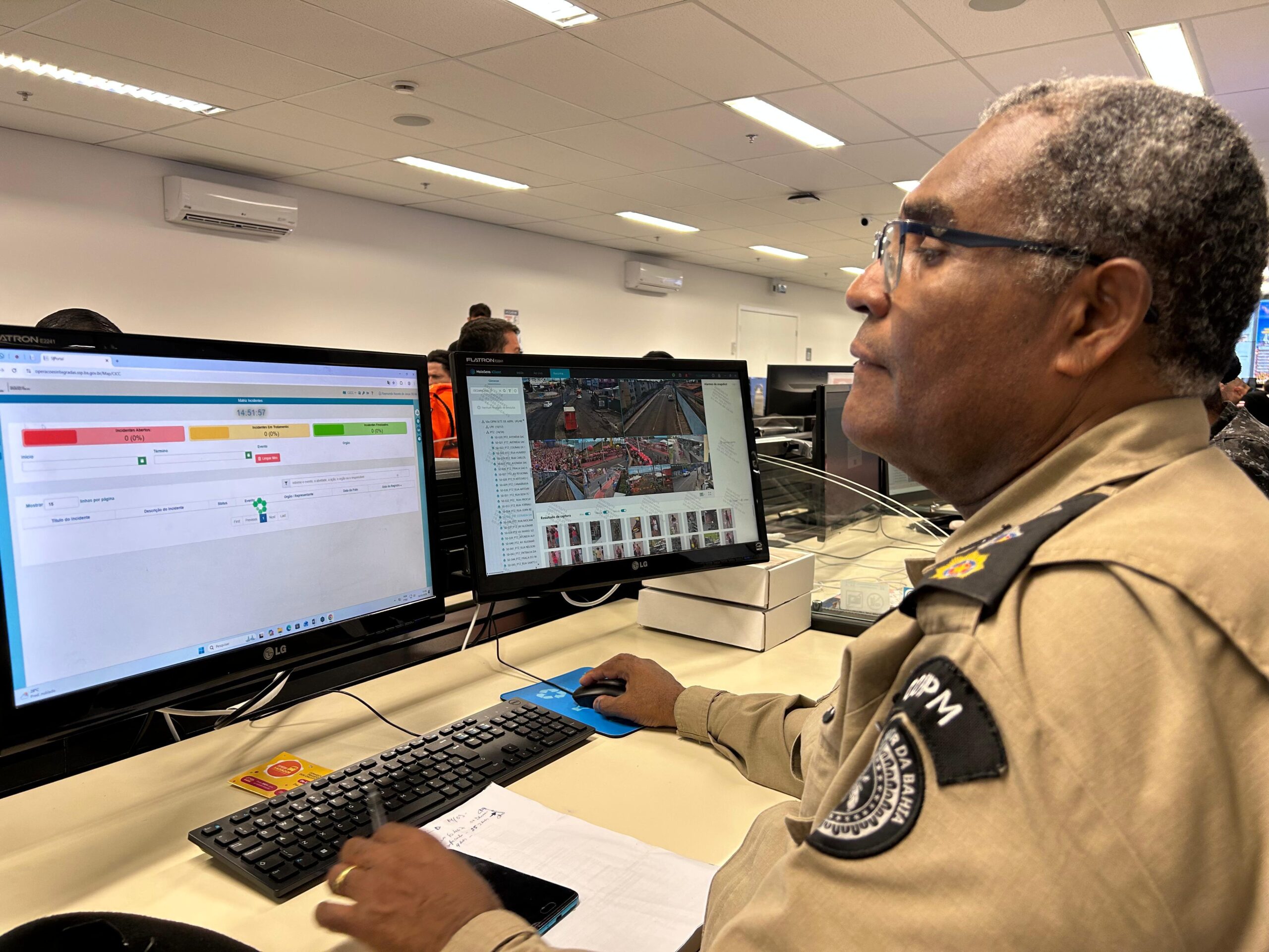 Reconhecimento Facial da SSP alcança 58 foragidos da Justiça e ultrapassa marca do Carnaval de 2025