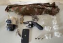 PM prende suspeito de tráfico com arma de fogo em Água Fria