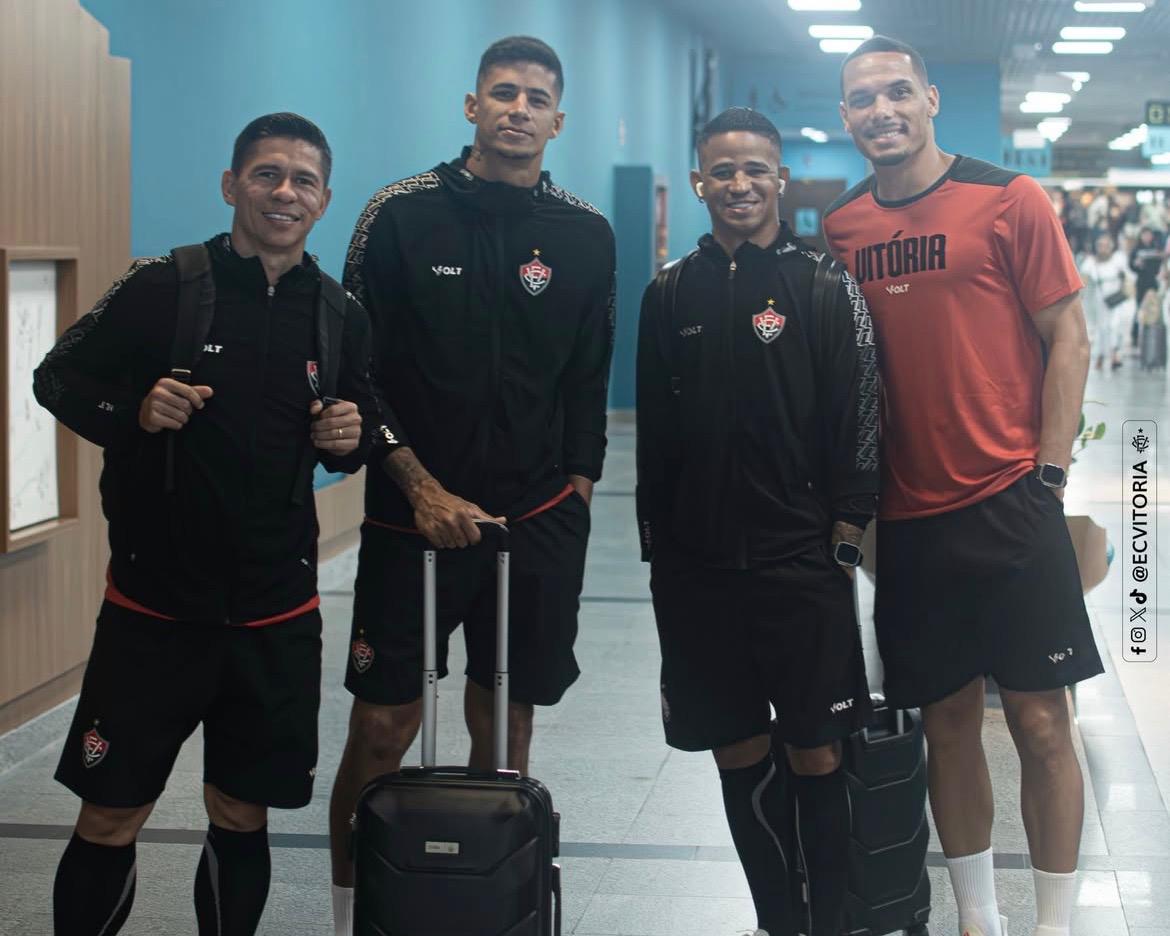 Com base reforçada, Vitória segue preparação para duelo contra o Palmeiras