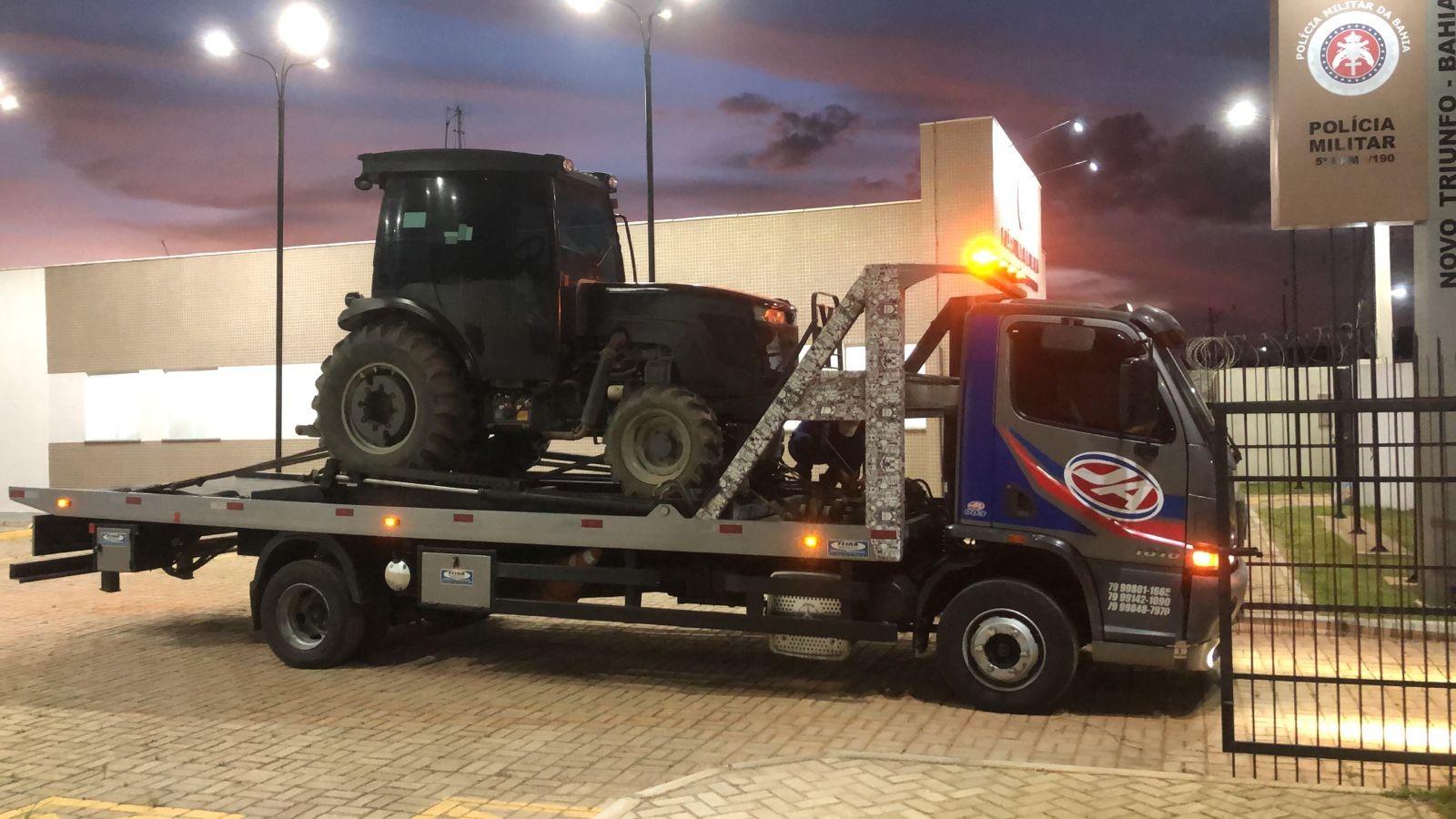 Maquinário roubado avaliado em R$ 300 mil é recuperado na Bahia