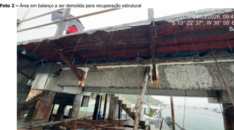 Prefeitura de Cairu informa interdição parcial do píer de Morro de São Paulo por até 30 dias