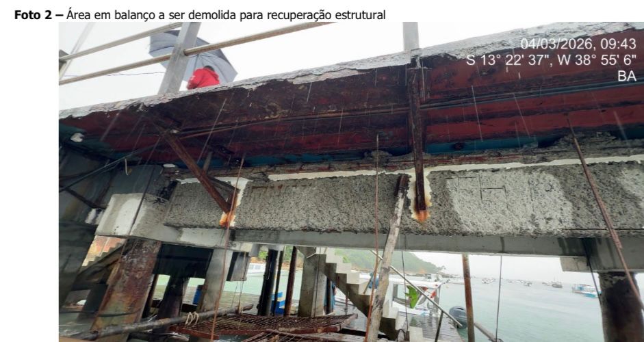 Prefeitura de Cairu informa interdição parcial do píer de Morro de São Paulo por até 30 dias