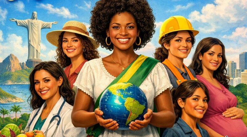 Viva a Mulher Brasileira: Sem Elas o Mundo Não Existiria