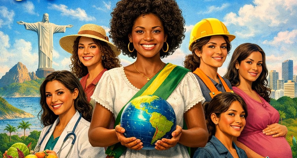 Viva a Mulher Brasileira: Sem Elas o Mundo Não Existiria