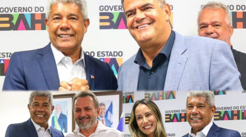 Jerônimo leva três prefeitos em menos de cinco horas e deixa oposição em alerta