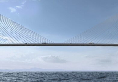 Governo da Bahia avança nas obras da Ponte Salvador–Itaparica com chegada de equipamentos ao estado