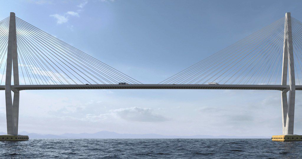 Governo da Bahia avança nas obras da Ponte Salvador–Itaparica com chegada de equipamentos ao estado