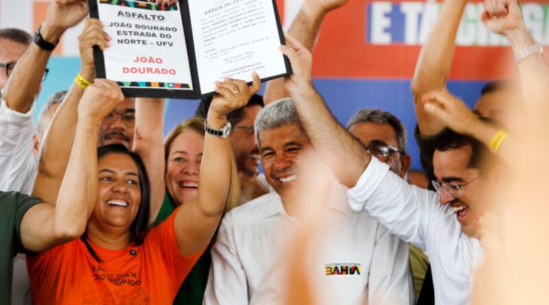 Governo do Estado autoriza pavimentação na Estrada do Norte, em João Dourado