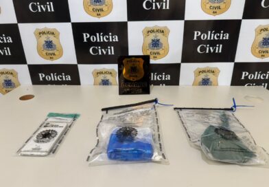 Homem é preso em flagrante por tráfico de drogas durante ação da Polícia Civil em Juazeiro