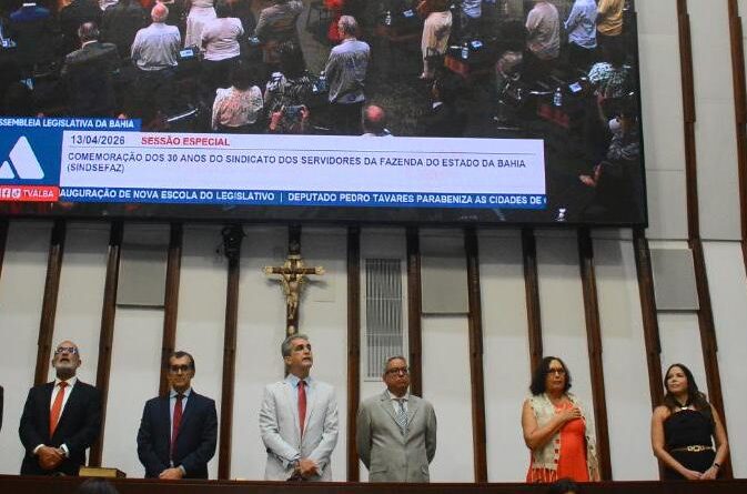 Sessão especial na ALBA celebra 30 anos de atuação do Sindsefaz