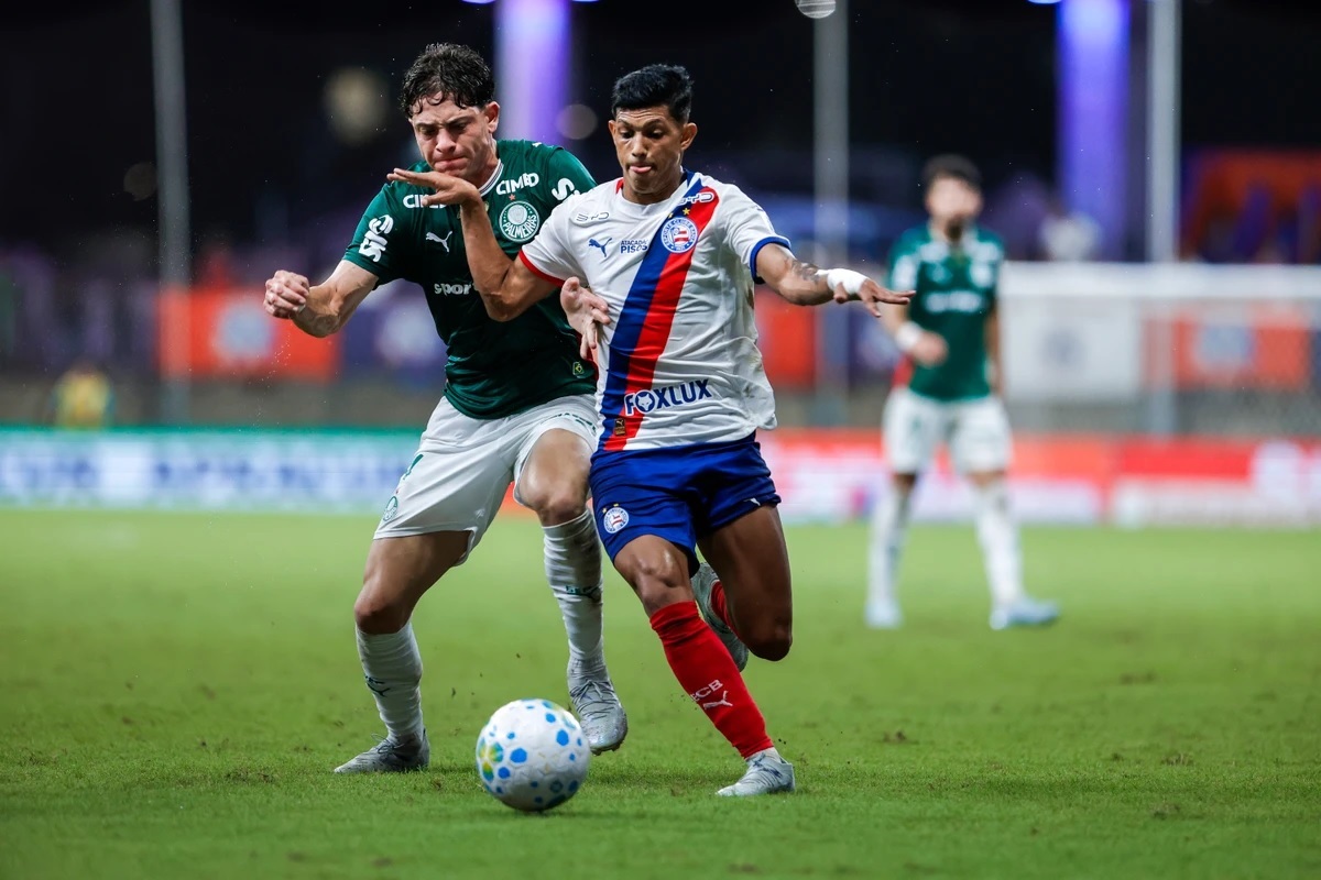 Bahia é superado pelo Palmeiras em casa e perde na Fonte Nova
