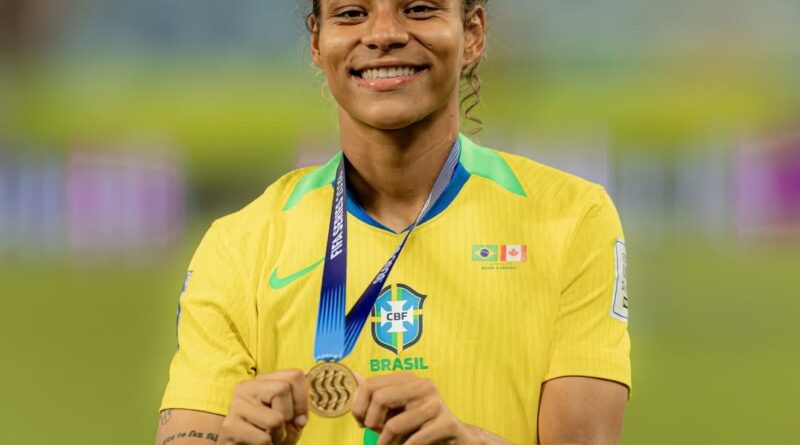 Jacobinense Raissa Bahia é campeã com a Seleção Brasileira no FIFA Series