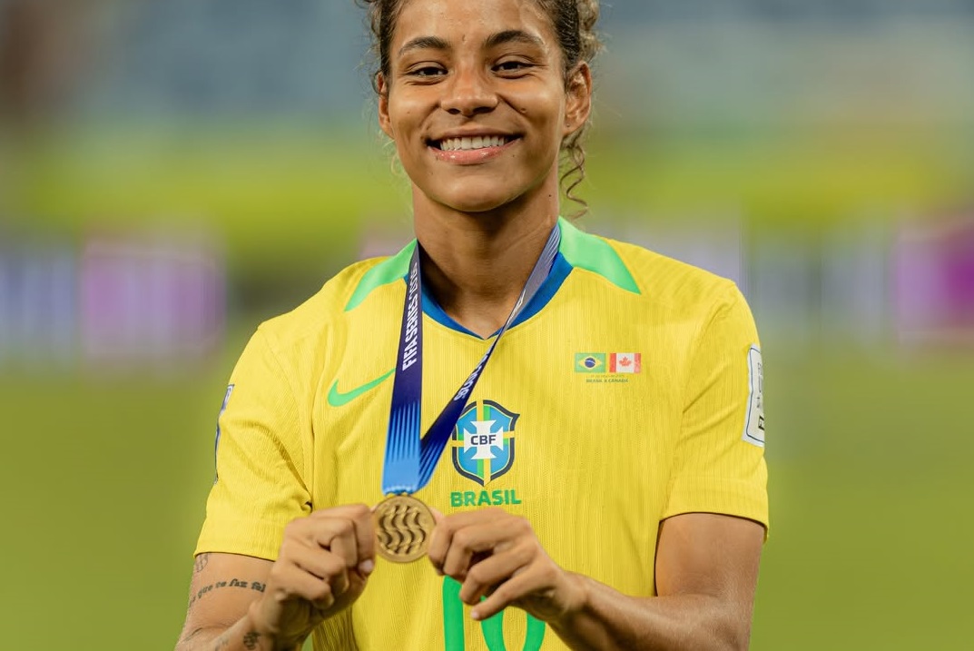 Jacobinense Raissa Bahia é campeã com a Seleção Brasileira no FIFA Series