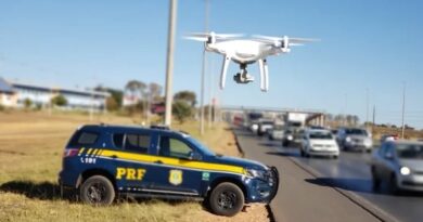 PRF avalia uso de drones para monitorar motoristas nas estradas baianas