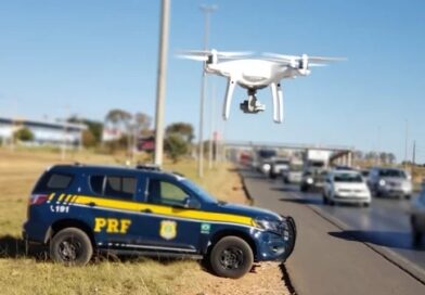 PRF avalia uso de drones para monitorar motoristas nas estradas baianas