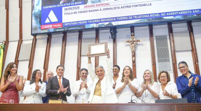 Ivana Bastos ressalta a contribuição de Astrid Fontenelle à cultura de diversos municípios da Bahia