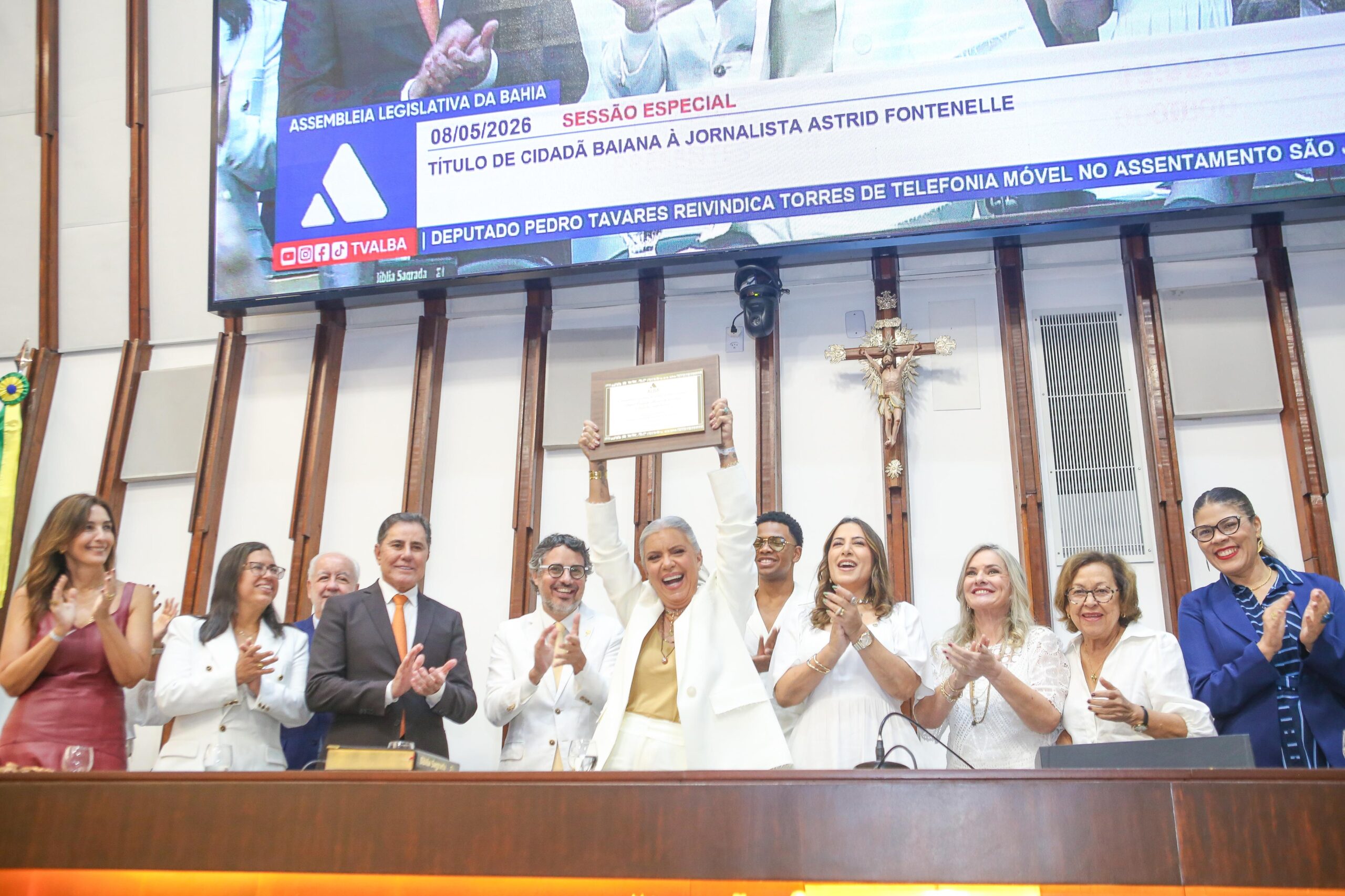 Ivana Bastos ressalta a contribuição de Astrid Fontenelle à cultura de diversos municípios da Bahia