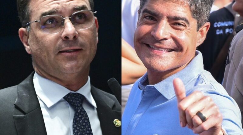 Em demonstração clara de apoio, base de ACM Neto aprova título de cidadão soteropolitano para Flávio Bolsonaro