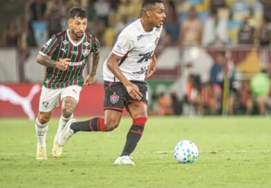 Vitória busca virada heroica, mas cede empate ao Fluminense no Maracanã