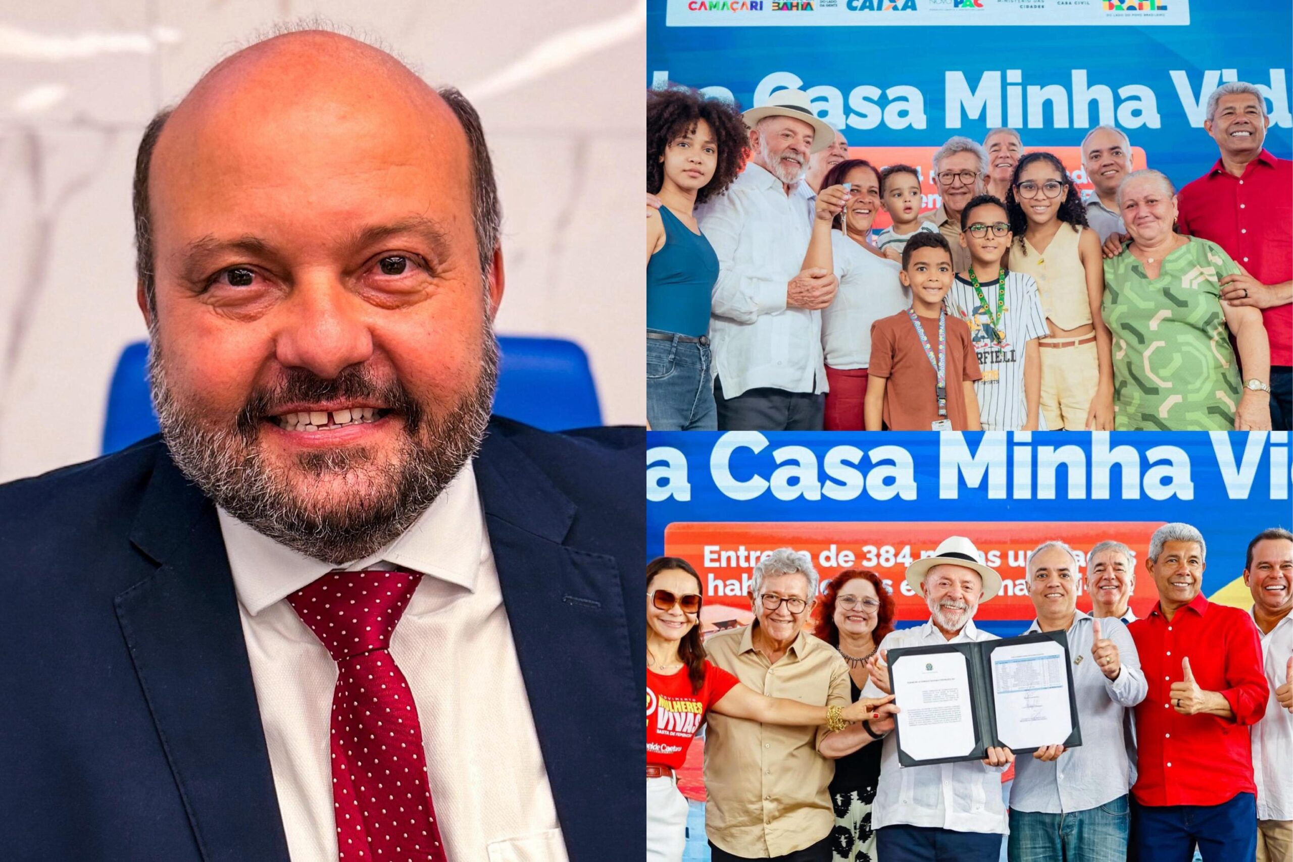 Camaçari volta a receber investimentos importantes com a união entre Lula, Jerônimo e Caetano”, destaca Dilson Magalhães