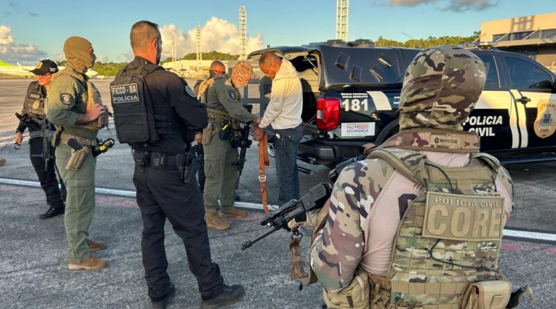 Com 102 prisões por dia em 2026, Polícia da Bahia ultrapassa a marca de 12.300 criminosos capturados